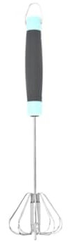 Frusta Per Uova Utensili Da Cucina Frullino For Le Uova Semiautomatico In Acciaio Inossidabile, Pressa Da Cucina For La Casa, Strumento For Mescolare Le Uova Con Crema Strumenti Di Cottura(31x6.5cm)