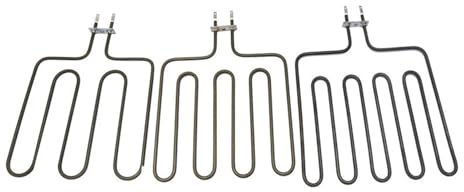 Vqxmhrpw Elektrische Hot Rod-Heizung, 220 V, 1500 W, Elektrisches Heizelement for Saunaofen, Rohrheizrohr Aus Edelstahl 304(3pcs)