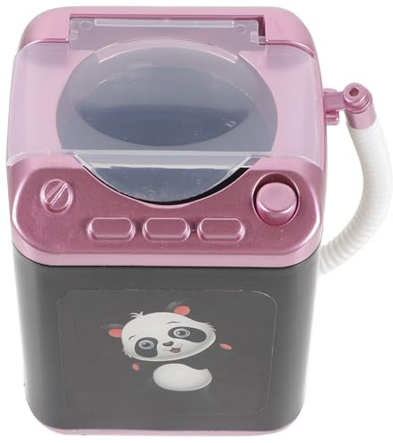 Healeved Machine Laver Pinceaux Maquillage Électrique, Nettoyeur Mini pour Éponges et Pinceaux, Nettoyage Automatique à Domicile Salon, sans Piles