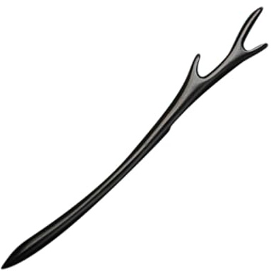 ULTECHNOVO Bacchette per Chioma in Legno Nero Stile Cinese Vintage Elegante per Donna, Accessori Versatili per Creare Acconciature a Chignon e Raccolti Raffinati