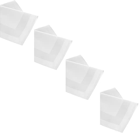 texpot DAMAST Tischdecke 12 x Servietten 50x50 cm Weiss Atlaskante 100% Baumwolle Tischwäsche Tablecloths