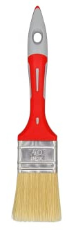SAVY 4404040 Pinsel flach Bi Material Malerei 40 mm matt satiniert