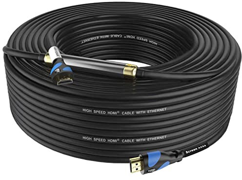 Postta Ultra HDMI 2.0 V Kabel (30 m) mit integriertem Signalverstärker, unterstützt 3D, 1080p, Ethernet, Audio Return und Ultra HD, 1 Stück