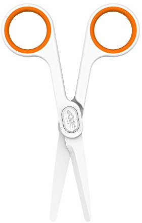 Slice Tijeras pequeñas de cerámica, óxido de circonio, multicolor, 141,5 mm de largo x 66,5 mm de ancho x 12,75 mm de alto