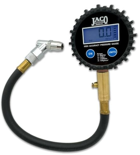 JACO ElitePro Digital Tire Pressure Gauge - Professional Accuracy - 200 PSI
