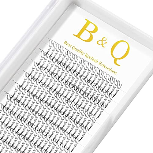 Fertig Fächer Wimpernverlängerung 3D-0.07D-10-14MIX Wimperfächer Auffächern Weich Wimpern 3D 5D Volumentechnik Künstliche Wimpern Stärke 0.07/0.10mm Kurz Stiel Wimpernverlängerung (3D-0.07D,10-14MIX)