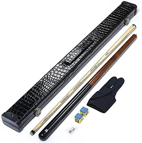 Pool Cue Billard Queue Eschenholz Billardstock Gebraucht 1/2 Pool Queue Handgefertigt für Bar Club mit 13,8 mm Spitze 141 cm / 55,5 Zoll Pool-Sticks Set WEWYQSJXBXF-211218(Color:C;Size:141cm/55.5in)