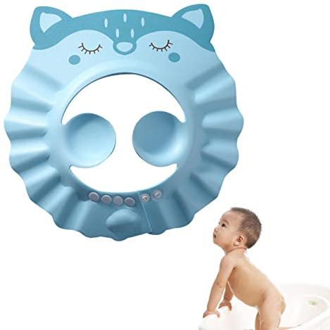 Baby Shampoo - Face Shields With Ear Protection For Kids | Hair Washing Guard Hat Shower Face Shields For Kids Girls Boys Toddler Children Shield Visor