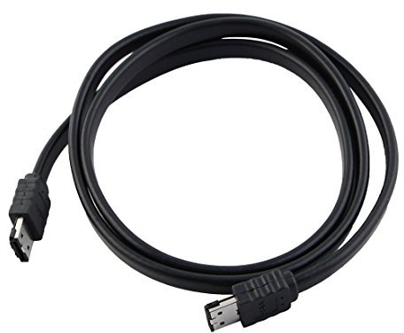 Ruilogod 1M 3.3FT ESATA al cavo esterno a 7 pin ESATA a 7 pin