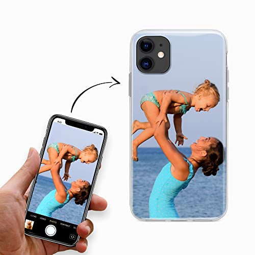 CoverHeld Handyhülle für iPhone 15 Hülle aus Silikon selbst gestalten - selbst gestaltet/personalisiert - Deine Hülle Dein Design - Personalisieren Bedrucken mit eigenem Bild Motiv