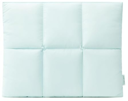 Comfyable Puffy Laptop-Hülle 13/14 Zoll, Gesteppte Puffer Tasche, MacBook Sleeve kompatibel mit MacBook Air M5 A3449, MacBook Pro 14 M5 Pro/Max A3426 A3427, MacBook Neo A18, Eisblau