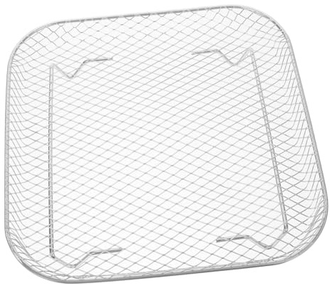 EXHUMKY Rejilla Cuadrada Para Freidora De Aire 24x24 Cm Acero Inoxidable 304 Resistente Al Calor Uso Doméstico Multifuncional Para Asar, Cocinar Al Vapor y Enfriar