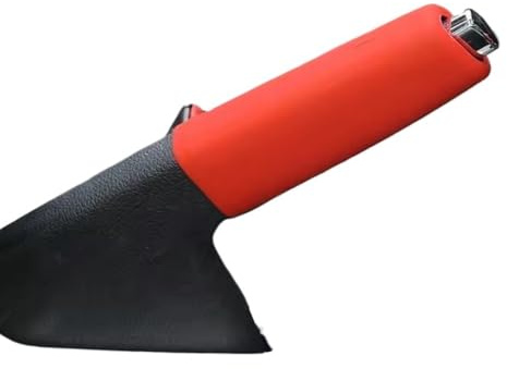 Soufflet Levier De Vitesse, Couverture De Frein Housse de protection en silicone Utilisation adaptée pour frein à main voiture, antidérapante, facile installer(Red)