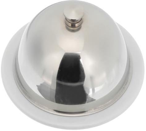 jojofuny Beurrier Inox avec Couvercle Plateau à Fromage et Dessert Pot à Épices Isolant Service pour Amuse-Gueules 1 Pièce Usage Professionnel la Cuisine et Restauration