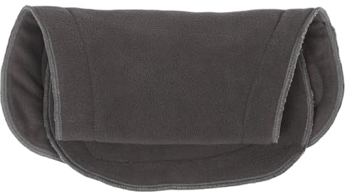 HOMSFOU Inserts Couches Lavables Extra-larges pour Adultes, Protection pour Incontinence 30x56 Cm, Doublures Absorbantes Réutilisables en Tissu Doux Respirant, Remplacement Solide
