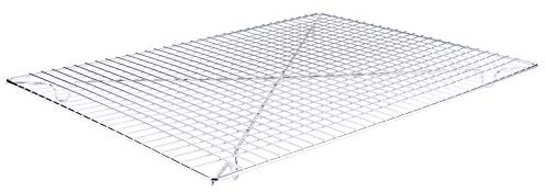SIXRUN Rejilla para Enfriar Pasteles de Acero Inoxidable 46 X 33 X 2,8 Cm con Recubrimiento Antiadherente para Galletas, Pan, Muffins y Asar en el Horno para Panaderos Caseros y Uso en la Cocina