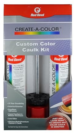 Red Devil 4074 Create-A-Color Caulk Kit