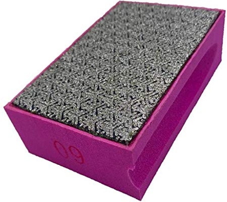Tubayia Diamant Schleifstein Schleifpad Polieren Werkzeug für Glas, Keramik, Marmor, Beton usw (Körnung 60)