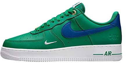 Nike Herren Air Force 1 '07 LV8 Pink Gaze/Schwarz-Weiß (DZ4861 600), Malachit/Blau Jay-segel-weiß, 8 US
