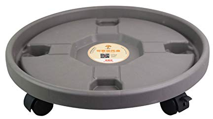 With Wheels Heavy Duty | 36CM Heavy Duty Plant Pot Trolley With Brake Wheels | Plant Pot Pallet Caster With Wheels Flower Pot Mover