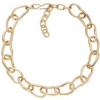 Skagen Damenkette Anja Pebbles Metall goldfarben, SKJ5008710
