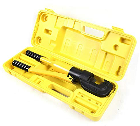 Generico Tagliabulloni Idraulico Portatile da 12 tonnellate, Acciaio di Rinforzo da 4-22 mm, Larghezza di Taglio di 0,4 cm, Impugnatura ergonomica, impieghi gravosi