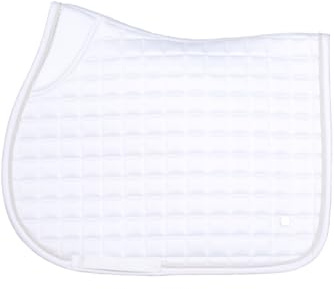 PS of Sweden 2024 Sattel Polster Classic Steppdecke Sprung 1110-104 - 001 - White