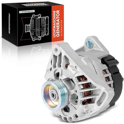 Frankberg Lichtmaschine Kompatibel mit Clio II BB CB 1.2L 1998-2016 | Kompatibel mit Kubistar Kasten X80 1.2L 2003-2007 Kangoo KC0/1 1.2L 1997-2024 Thalia I LB 1.2L 2002-2024 Replace# 7711134752