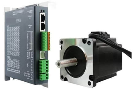 P0Z9J7F Nema34 3Nm 3.5Nm Closed Loop Stepper Motor with Encoder and CAN Open Driver CL86C 3M Cable Stepper kit(3Nm kit)