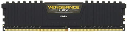Corsair Vengeance LPX 16GB (2x8GB) DDR4 2133MHz C13 XMP 2.0 High Performance Desktop Arbeitsspeicher Kit, Schwarz, CMK16GX4M2A2133C13, 2 x 8 GB