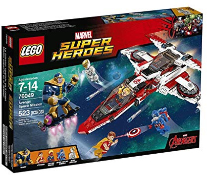 Lego Super Heroes- Marvel - 76049 - La Mission Spatiale dans L'avenjet