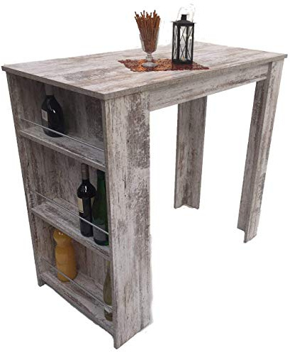 Möbel SD Bartisch Stehtisch Canyon White Pine