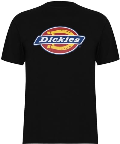 Dickies Icon Logo Tee, T-Shirt Uomo, Nero, M