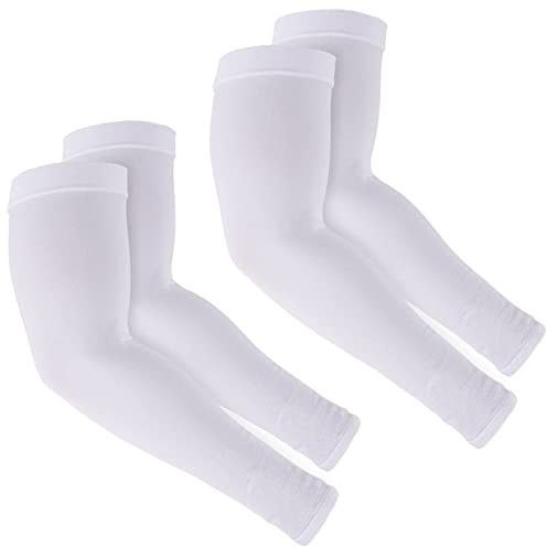 Ruiuzioong Armwärmer Sleeves Ärmlinge Arm Ärmel rutschfest Running-Armlinge für Herren Damen Radsport Wandern Laufen Golf Basketball Fahren im Freien Sport