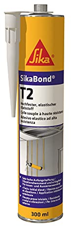 SikaBond® T-2 Bau- und Konstruktionskleber 300ml Kartusche, weiß