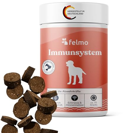 felmo Immunsystem-Snacks für Hunde – zuckerfrei mit Echinacea & Oregano