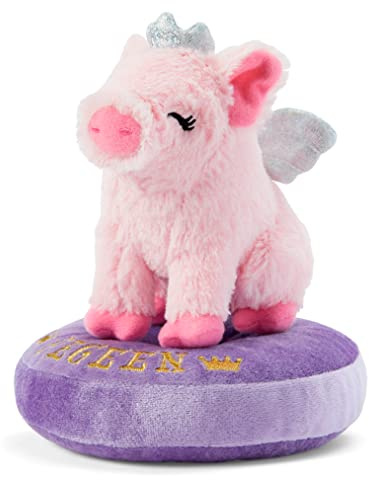 American Girl WellieWishers 14.5-inch Doll Pegeen the Pig Pet with Wings and Crown plus Pillow Bed, For Ages 4+
