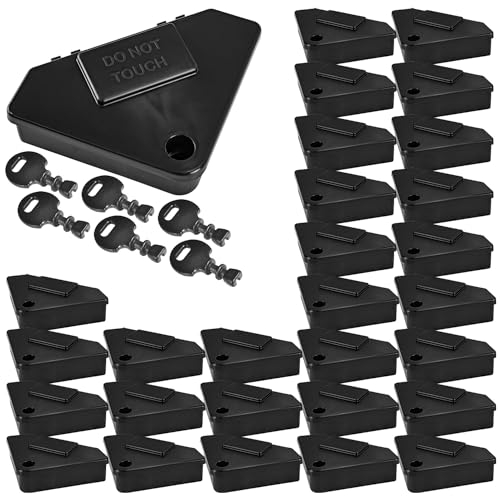 30x Mausefalle Mäuse Maus Garten Ecke Mäusefalle Koederbox Köderbox Köderstation für Mäusegift Maeuse Mäuseköderbox Gift Koeder Wühlmaus Vertreiben Schlüssel Petigi