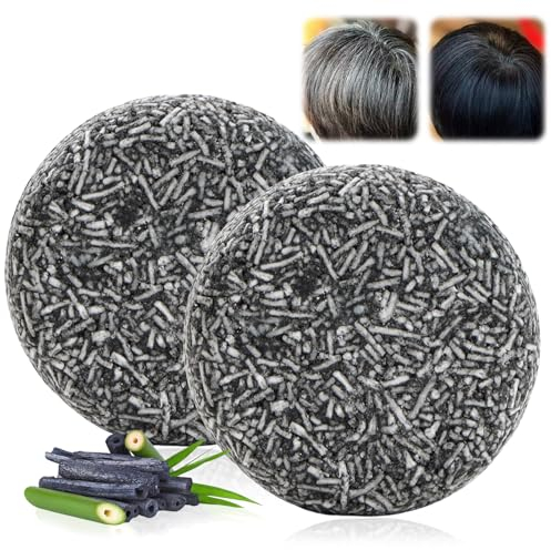 Reverse Gray Hair Shampoing Solide Anti Cheveux Blanc Savon Noir Cheveux Anti Gray Bar Black Soap Cheveux Gris Pure Hair Shampooing Assombrissant Homme Savon Noir Pour Cheveux Blanc Noire