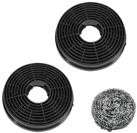 Carbon Filter Extractor Fan 2Pcs Charcoal Filters for Cooker Hood,Carbon Filter for Cooker Hoods Compatible,Suitable for Range Hoods,Vents,Exhaust Fans,Used To Purify The Air