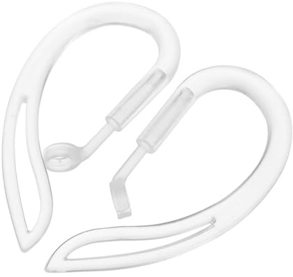 Crochet d’Oreille Rotatif 5-6mm, Silicone, 2, pour Écouteurs sans Fil | Fixation Anti-perte Souple, Usage Sport et Quotidien, Compatible Filaire, Design Léger Sécurisé