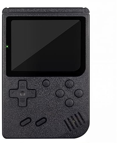 NHQZ Console de Jeu Portable,Console Retrogaming,Console Portable Gaming,avec 500 Classique Jeux,Console Retro Portable,Mini Console pour Enfants et Adultes,Grand Cadeau pour les Enfants (Noir)