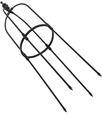 Toyvian Treillis de Jardin Forme de U pour Plantes Grimpantes Support pour Pots et Balcons Résistant aux Intempéries