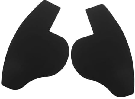 Healvian 2pièces Cartes De Formage De Ligne Frontale Hommes Gabarits Pvc Durables Pour Contour De Barbe Et Amélioration De Ligne De Cheveux Accessoires Pratiques Pour Spray De Fibre