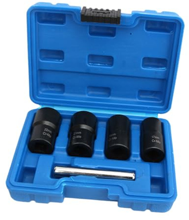 ELAYARD Extracteur Écrou et Boulon Cassé Acier Robuste Kit avec Boîte de Rangement Outil de Retrait pour Vis et Boulons Endommagés