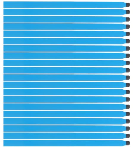 Xinjoduz 20 cintas elásticas de doble cara para pantalla LCD, 220 mm, color azul, para ordenador portátil y reparación de teléfonos móviles