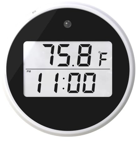 Termometro per bagno di ghiaccio con timer, termometro digitale galleggiante per il recupero 'acqua fredda, indicatore di temperatura impermeabile con cronometro