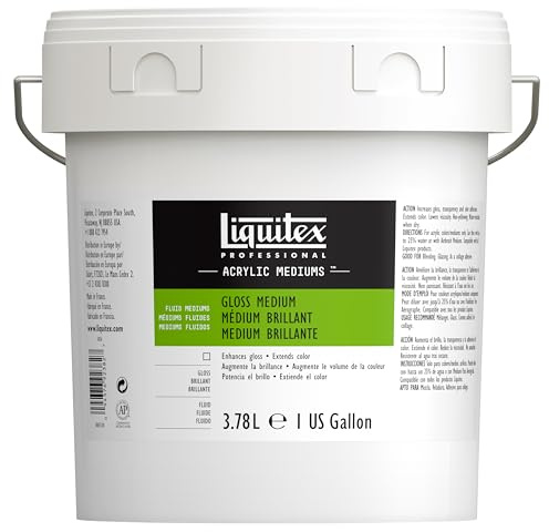 Liquitex Professional Fluid Medium, 3.78L (128-oz), Gloss