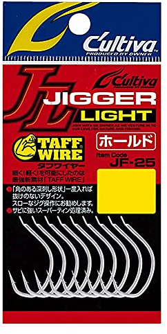 Owner JF-25 Jigger Light Hold Jigging Hook Size 5/0 (9105)