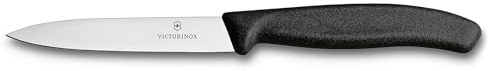 CUCHILLO PARA VERDURA, FIBROX NEGRO, 10CM